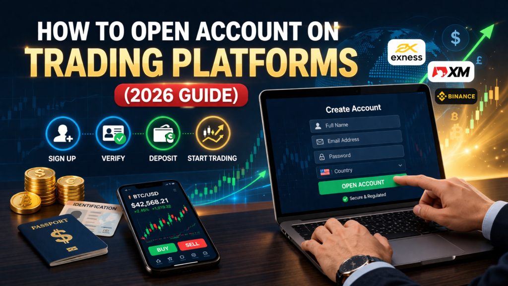 how to open account on trading platform (2026 guide)