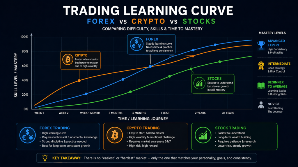 trading learning curve